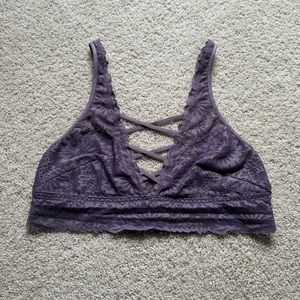 PINK Victoria’s Secret Lace Up Bralette